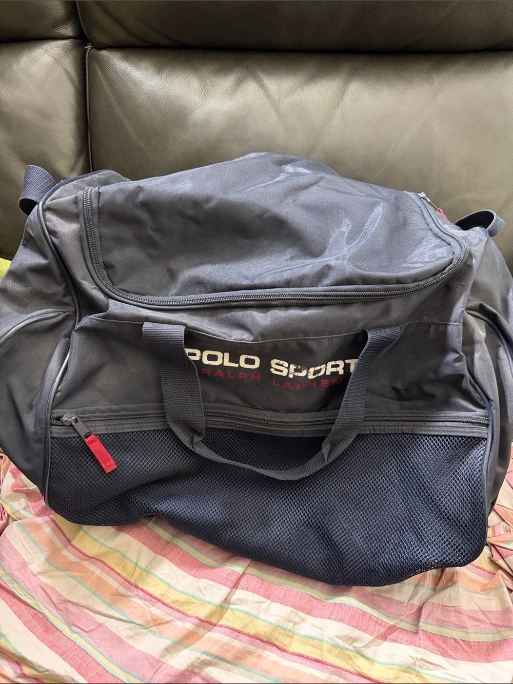 Vintage Polo Sport Ralph Lauren navy Men’s Duffel Bag